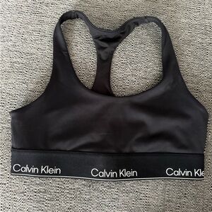 Calvin Klein Black Racerback Bra
